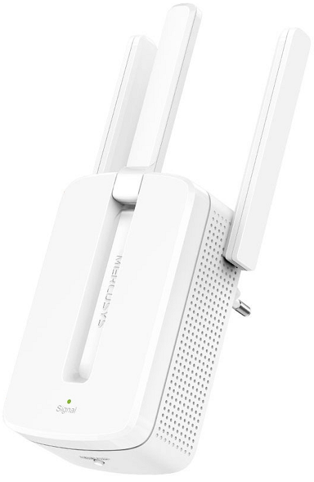 

Повторитель Mercusys MW300RE Wi-Fi 300Mbps, 802.11b/g/n, 3 антенны, MW300RE