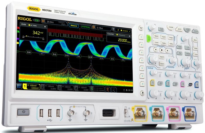 

Осциллограф Rigol MSO7054 500MHz BW,4Channel,10GSa/s ,16 Digital Logic Channel, MSO7054
