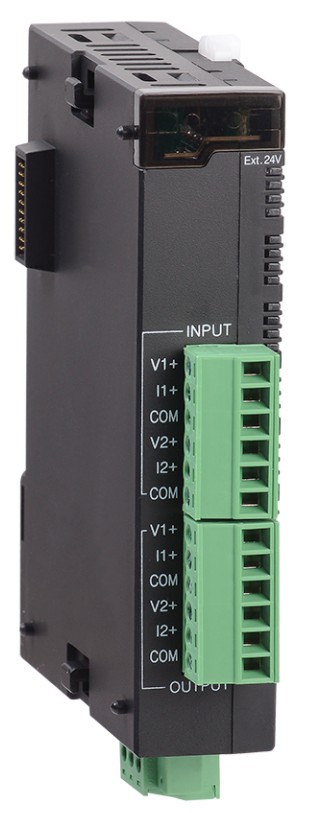 

Модуль расширения ONI PLC-S-EXA-0202 для ЦПУ на 2 аналоговых входа и 2 аналоговых выхода (ток/напряжение), PLC-S-EXA-0202