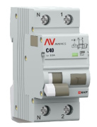 фото Автомат дифференциальный  EKF rcbo10-1pn-40C-30-ac-av