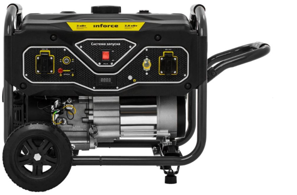 Изображение товара Генератор бензиновый Inforce GL 3000 3 кВт компактный и надежный
