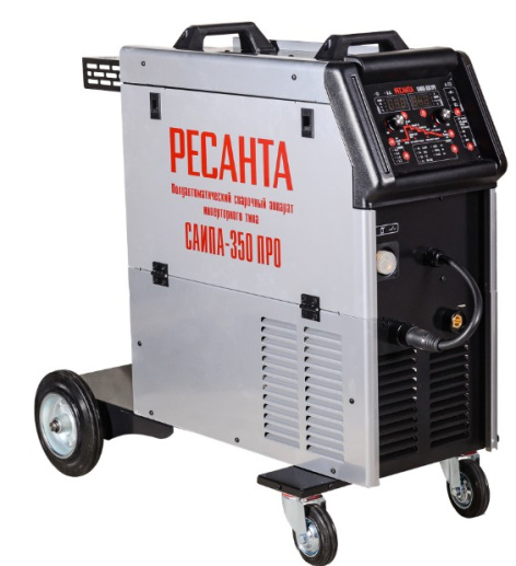 Изображение товара Сварочный полуавтомат Ресанта САИПА-350 ПРО MIG/MAG для профессиональной сварки
