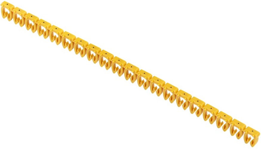 

Маркер на кабель IEK UMK-KE3-14 открытого типа KE 4-6мм2 символ "." (200шт/упак), UMK-KE3-14