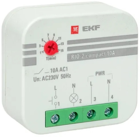Изображение товара Импульсное реле EKF rio-2k-10 для управления освещением