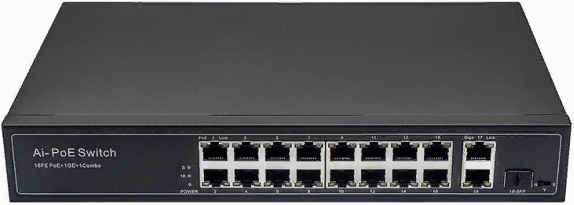 фото Коммутатор PoE NST NS-SW-16F3G-P в Нижнем Новгороде