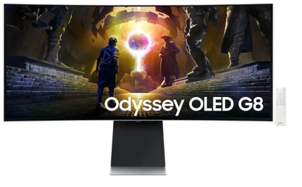 Изображение товара Монитор Samsung Odyssey OLED G8 34" S34DG852SMXUE с изогнутым экраном