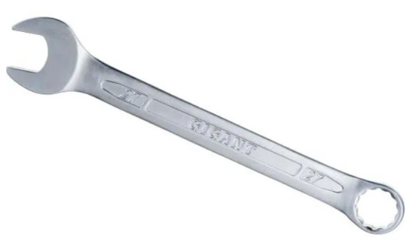 Изображение товара Гаечный ключ комбинированный Gigant GCW27 27 мм 300 мм надежный инструмент