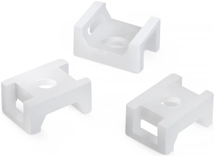 

Площадка Cabeus HC-1S под винт 15x10мм (д.4.5мм) для стяжки (100 шт), HC-1S