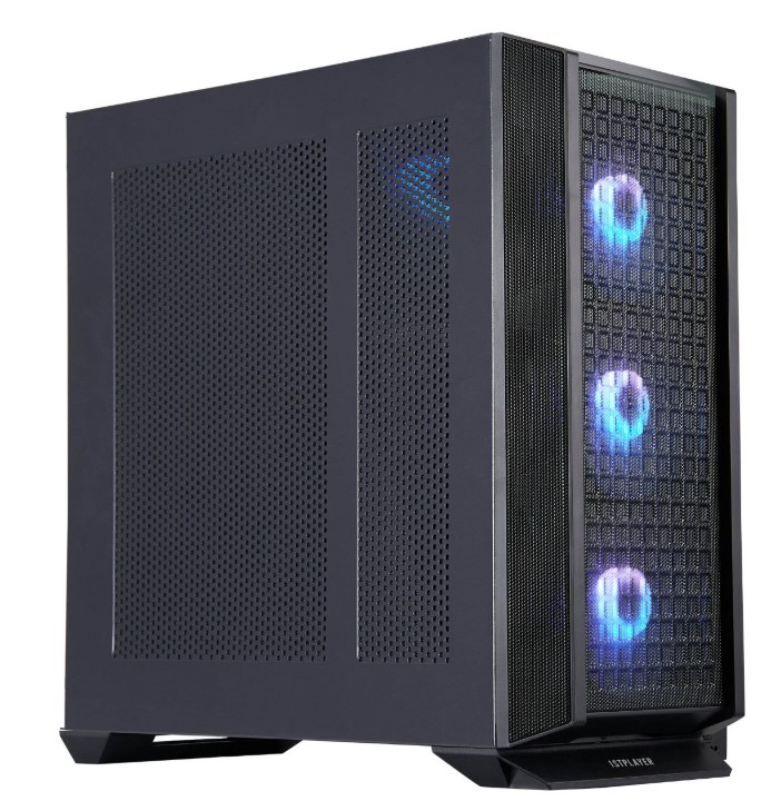 

Корпус eATX 1STPLAYER PS8MX-BK-4F без БП, боковая панель из закалённого стекла, USB 3.0, 2*USB 2.0, PS8MX-BK-4F