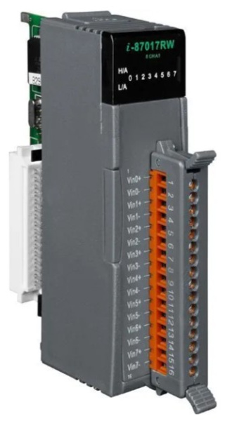 Изображение товара Модуль ввода аналоговых сигналов ICP DAS I-87017RW-G CR для промышленной автоматизации