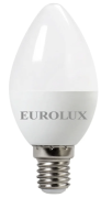 фото Лампа светодиодная  Eurolux LL-E-C37-7W-230-4K-E14