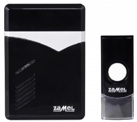 

Звонок Zamel ST-251 TECHNO беспроводной радиус действия 60м (питание от батареек), ST-251