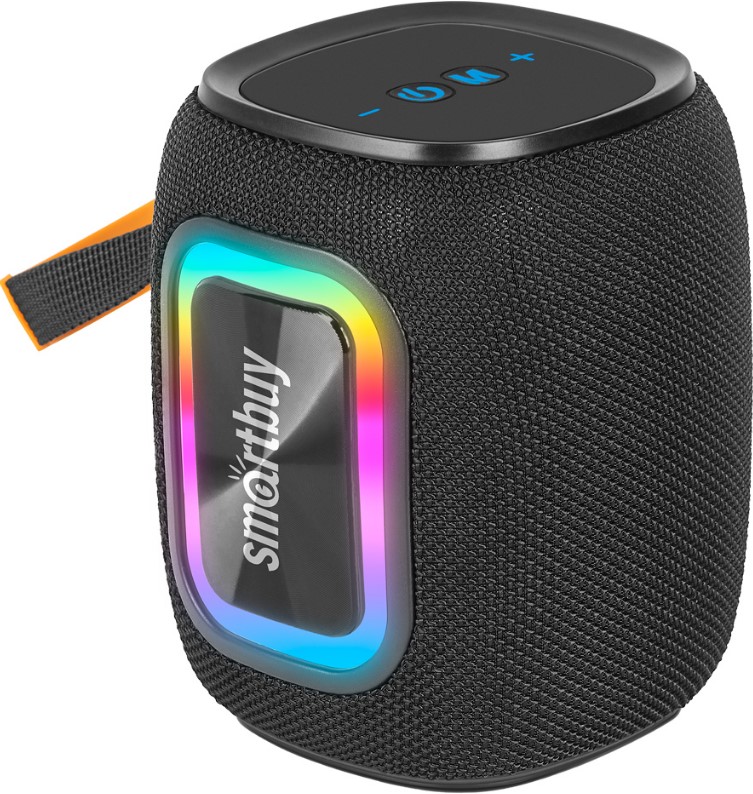 

Портативная акустика SmartBuy DRUM 3 SBS-5710 Bluetooth, USB/MicroSD/FM, 20 Вт, черная (1/20), DRUM 3