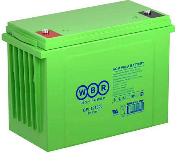 

Аккумулятор WBR GPL121300 12В, 130Ач, GPL121300