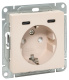фото Розетка с заземлением с 2 USB  EKF UP1-SOI-111-2USBC