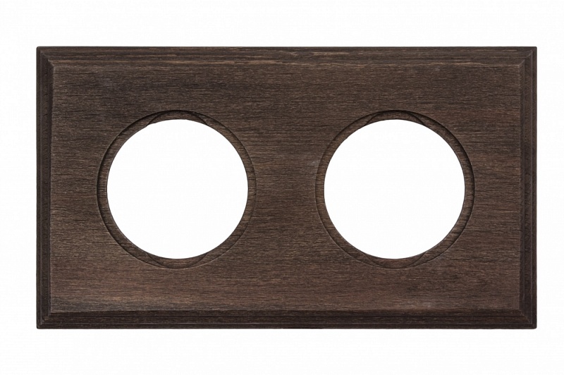 

Рамка Bironi BF4C22-620-18 винтаж , двухместная под диаметр бревна 220, BF4C22-620-18