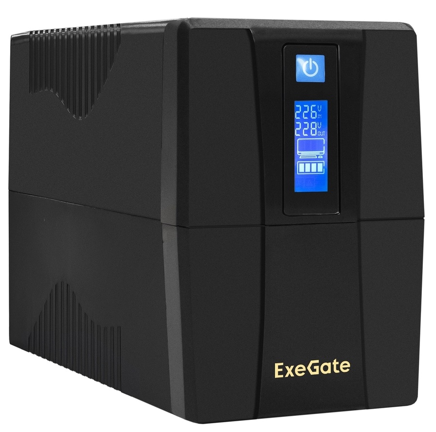 фото Источник бесперебойного питания  Exegate SpecialPro Smart LLB-800.LCD.AVR.C13.RJ.USB