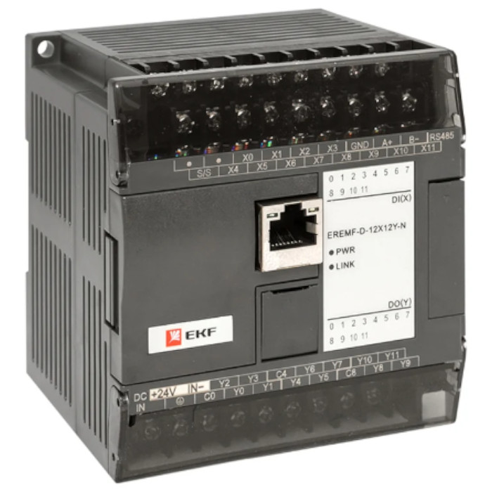 

Модуль дискретного ввода/вывода EKF EREMF-D-12X12Y-N 12/12 N PRO-Logic, EREMF-D-12X12Y-N