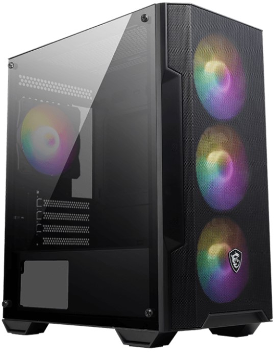 

Корпус ATX MSI MAG FORGE M100A черный, без БП, боковая акриловая панель, USB 3.2, 2*USB 2.0, audio, MAG FORGE M100A