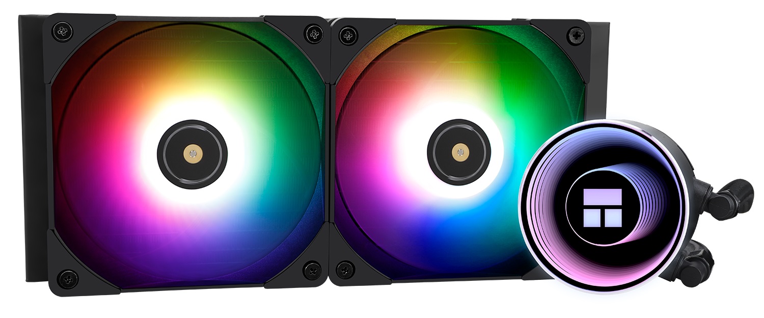 

Система охлаждения жидкостная Thermalright Frozen Notte 240 Black ARGB F-NOTTE-240-BL-ARGB LGA115X/1200/1700/2011/2066/FM1/FM2/FM2+/AM2/AM2+/AM3/AM3+/, Frozen Notte 240 Black ARGB