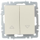 фото Выключатель двухклавишный для жалюзи IEK BR-V15-0-10-K10 в Уфе
