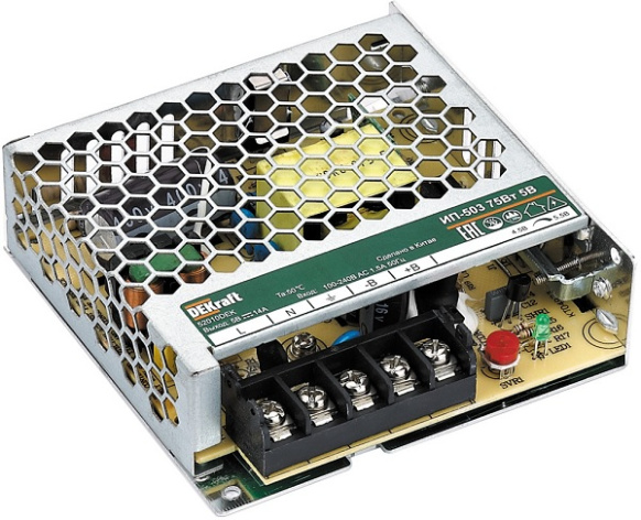 Изображение товара Источник питания DEKraft 52017DEK для надежного питания устройств