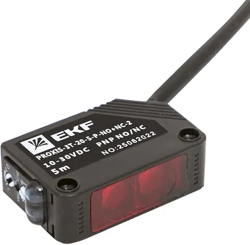 

Датчик EKF PROXIS-3T-20-5-P-NO+NC-2 бесконтактный оптический, PROXIS-3T-20-5-P-NO+NC-2