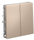 фото Выключатель двухклавишный  Systeme Electric GAL001217S в Перми