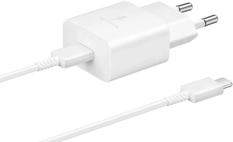 

Зарядное устройство сетевое Samsung EP-T1510 2A (PD) USB-C Samsung белый, EP-T1510