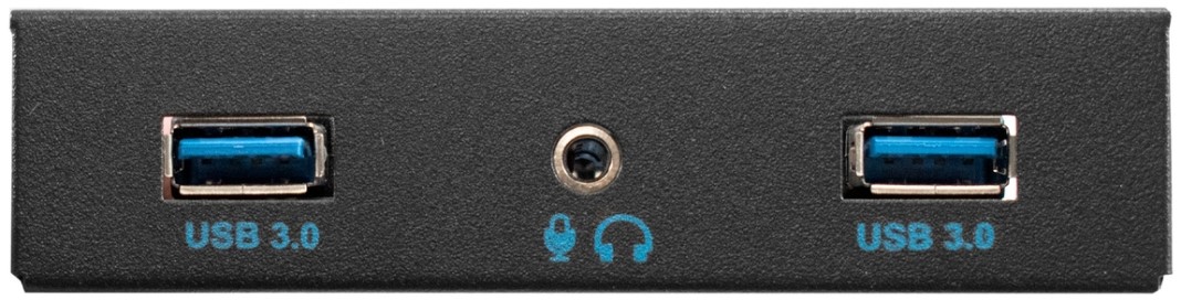 

Планка Exegate EX298351RUS на переднюю панель U3H-627S, 3,5", 2*USB3.0+HD Audio Combo, черная, металл, подсоед. к MB, EX298351RUS