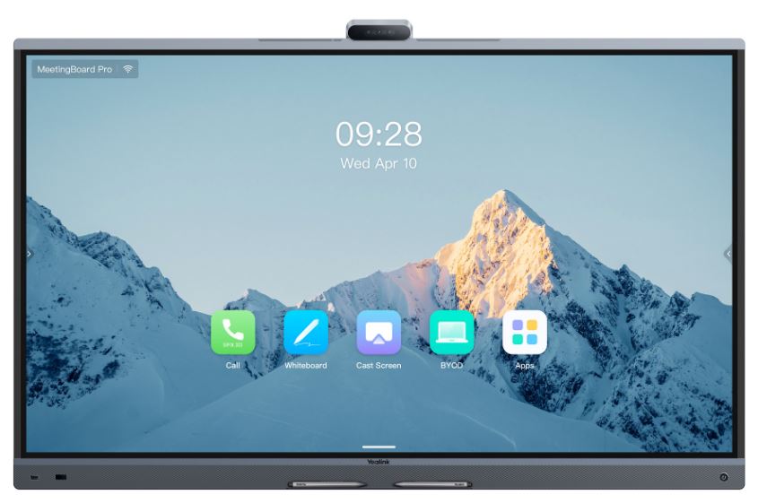 

Терминал Yealink PVB750-A02 ВКС MeetingBoard Pro 75 с 50МП-камерой и аудиосистемой, 4 стилуса, AMS, PVB750-A02