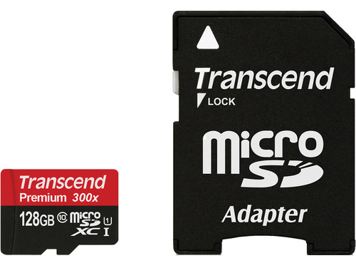 

Карта памяти 128GB Transcend TS128GUSDU1 microSDXC Class 10 UHS-I (SD адаптер), TS128GUSDU1