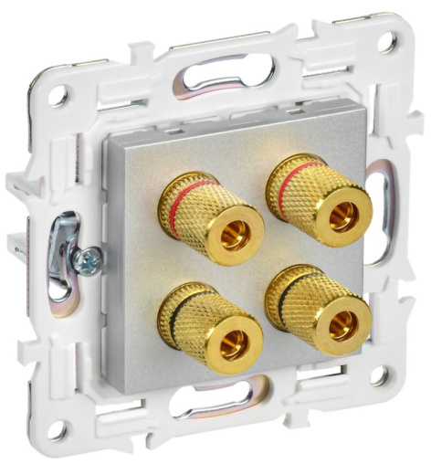 Изображение товара Розетка аудио IEK SK-S40-K23 для подключения аудиотехники