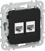 фото Розетка компьютерная  IEK FI-K22-2-K02