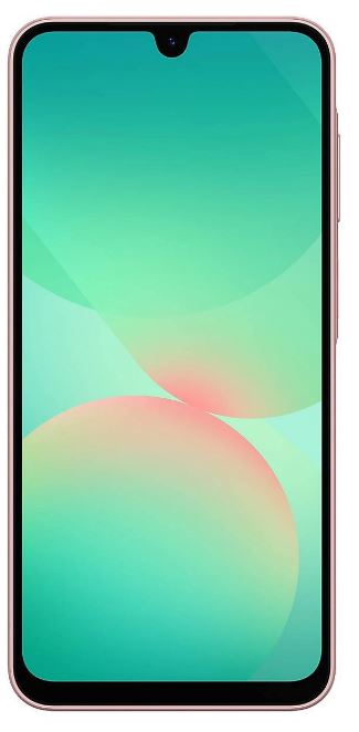 

Смартфон Samsung Galaxy A26 6/128GB SM-A266BZIIMEA PEACH PINK, Galaxy A26 6/128GB