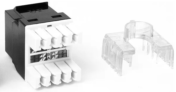 

Модуль Lanmaster LAN-OK45U6/180R-BK Keystone, RJ45, неэкранированный, кат.6, со встроенной шторкой, 180 градусов, черный, LAN-OK45U6/180R-BK