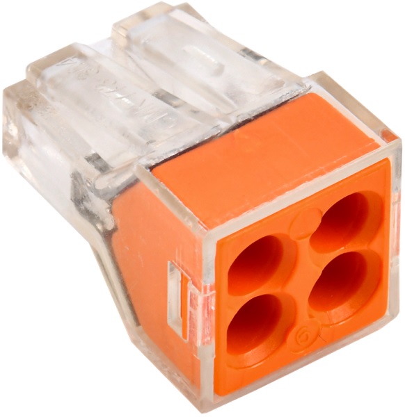 

Клемма IEK UKZ-004-324 строительно-монтажная СМК 773-324 (4шт/упак), UKZ-004-324