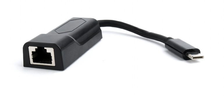 

Адаптер сетевой Gembird A-CM-LAN-01 Ethernet USB C-type - Fast Ethernet adapter, A-CM-LAN-01