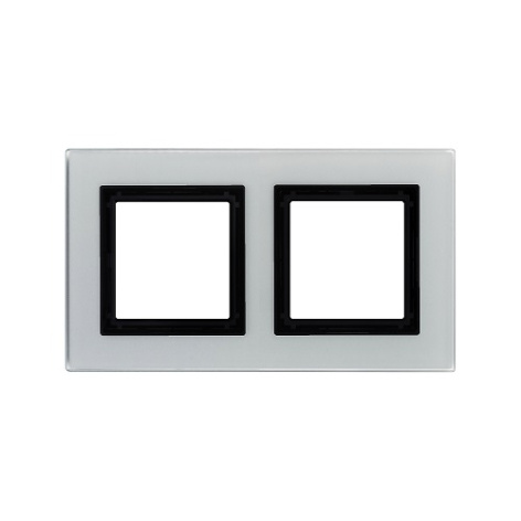 Изображение товара Светло-серая рамка DKC 4404824 для настенного монтажа