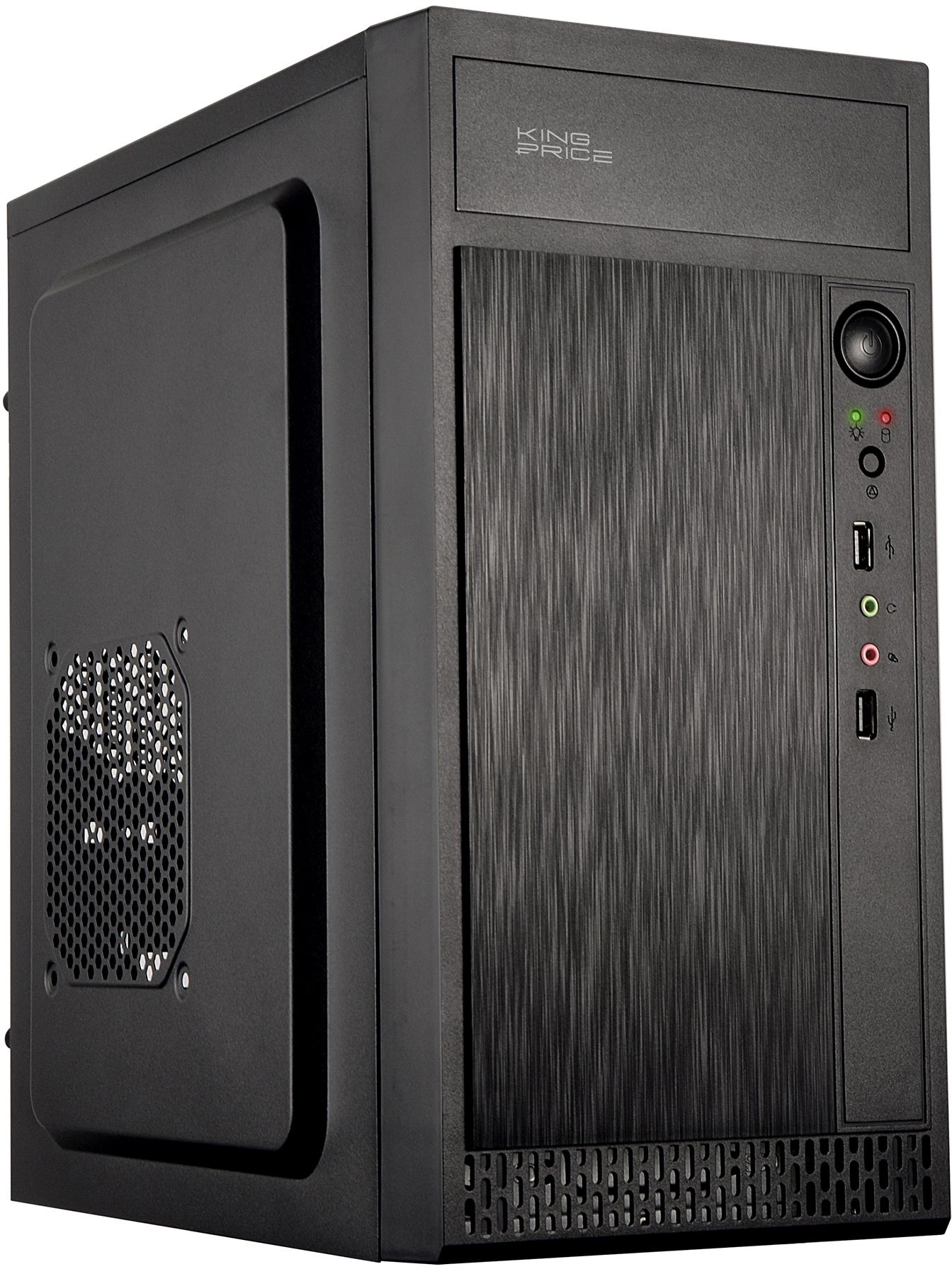 

Корпус mATX KINGPRICE KPCC-MN211 черный, без БП 2*USB 2.0, audio, KPCC-MN211