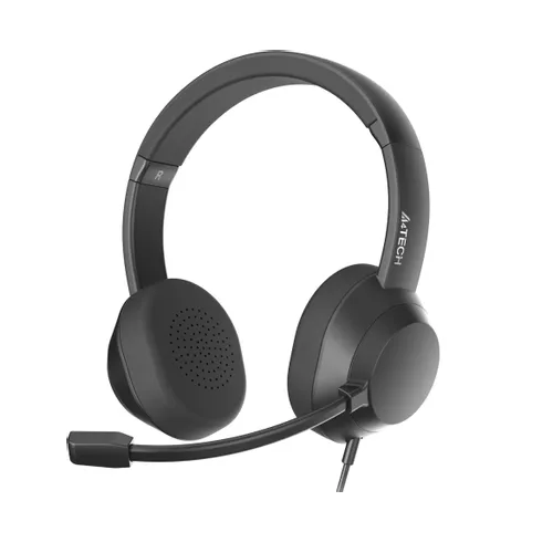 

Гарнитура A4Tech Fstyler FH150U черная 2м накладная USB оголовье (2004917), Fstyler FH150U