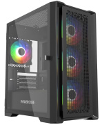 фото Корпус mATX  Powercase ByteFlow Micro Black LE