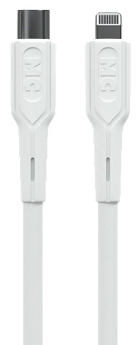 

Кабель More Choice K63ia USB 3.0A PD27W для Lightning 8-pin Type-C ПВХ 2м, K63ia