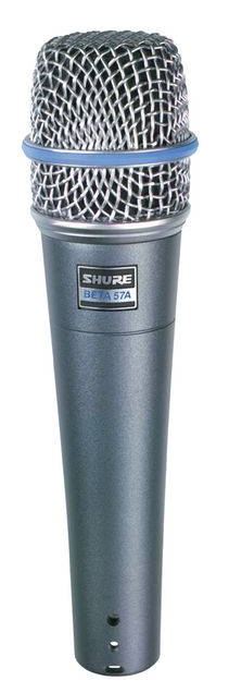 

Микрофон Shure BETA 57A динамический инструментальный, BETA 57A