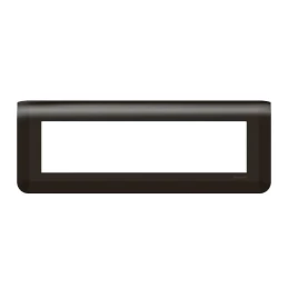 

Рамка Legrand 079058L - Программа Mosaic - 8 модулей, матовая черная, 079058L