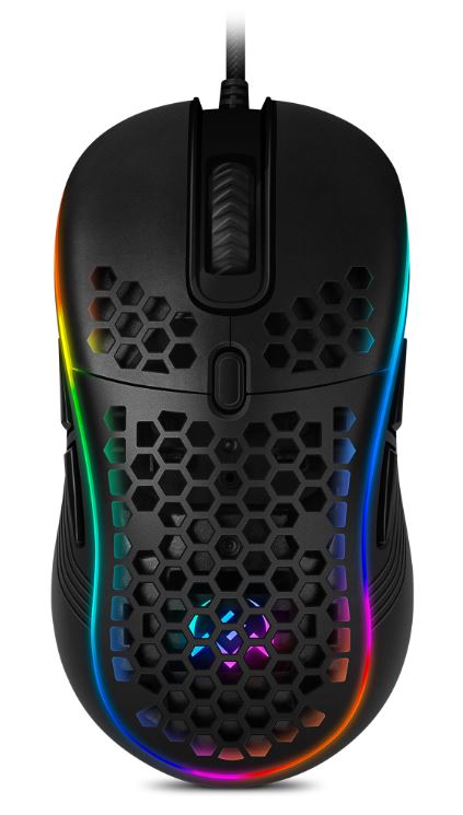 

Мышь Sven RX-G860 SV-017699 7+1кл. 200-12800 DPI, ПО, RGB-подсветка, RX-G860