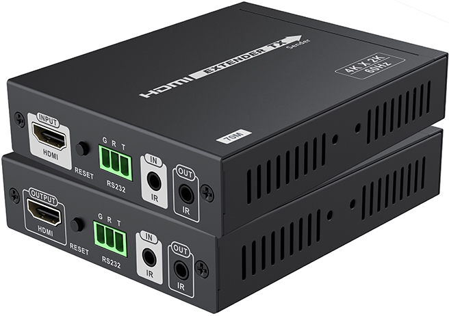 

Удлинитель LENKENG LKV675 передатчик и приемник, HDMI 2.0, HDBaseT 2.0, 4K, RS232, CAT6, до 70 метров, LKV675