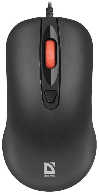 

Мышь Defender Omega MB-522 52522 проводная оптическая черн,4кнопки,500-1600dpi,1,8м, Omega MB-522