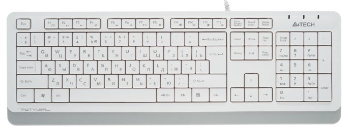 фото Клавиатура  A4Tech FK10 WHITE