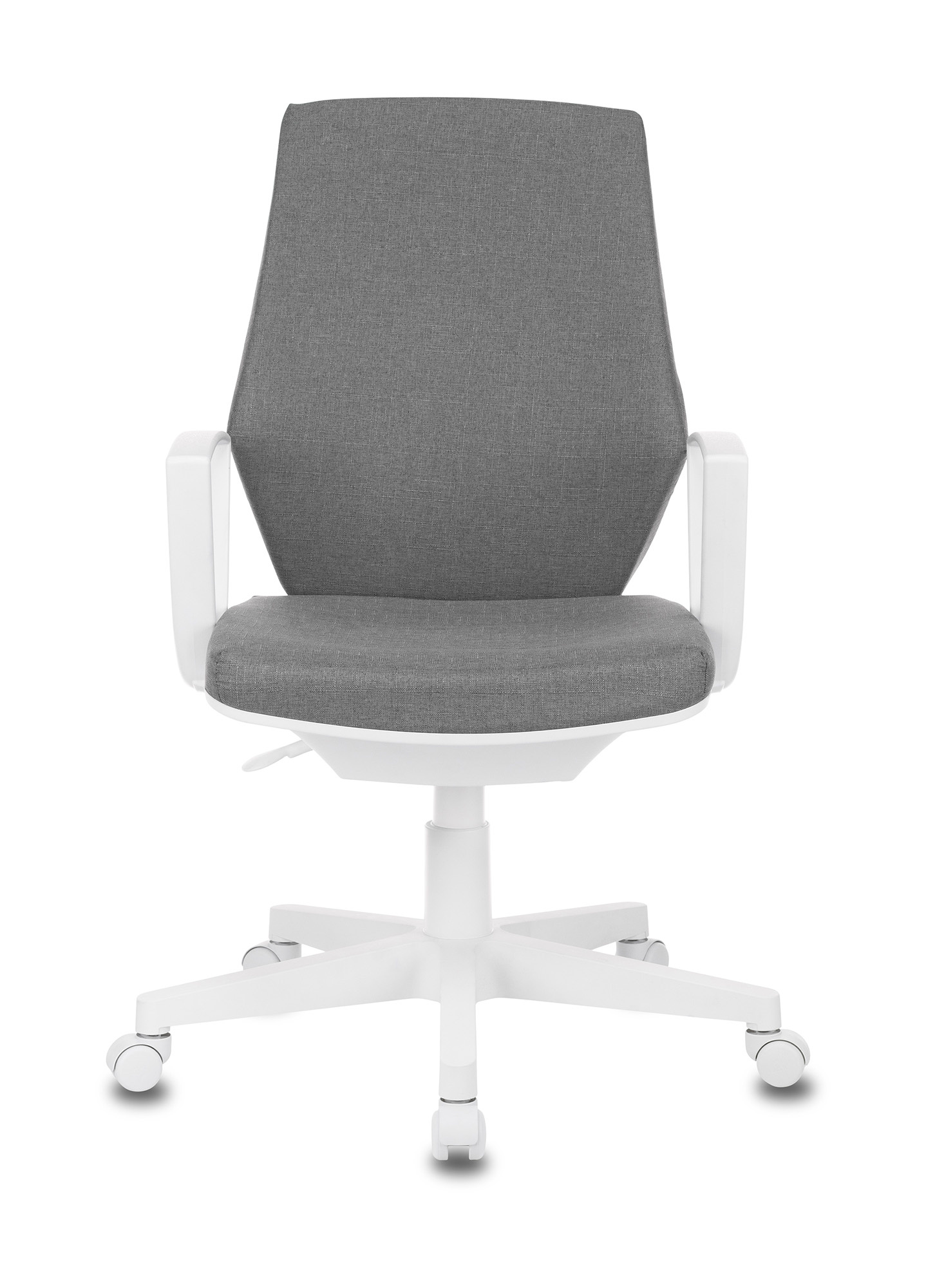 

Кресло Бюрократ CH-W545 цвет серый 38-404 крестовина пластик белый, CH-W545